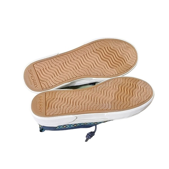Sperry Top-Sider Pier Wave Hi Ltt Oaxaca Slip-On Sneakers Size 6 Navy - Picture 5 of 5